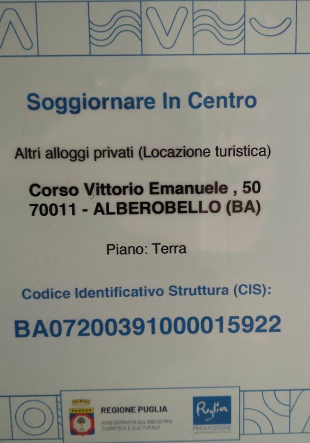 Soggiornare In Centro Apartment Alberobello Exterior foto